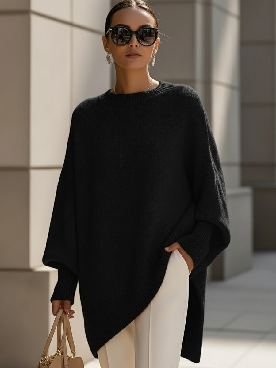 Ludovica | Cárdigan oversize de cuello amplio