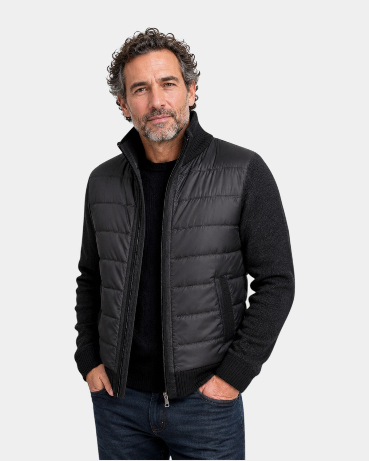 Aaron | Chaqueta cálida de cuello alto