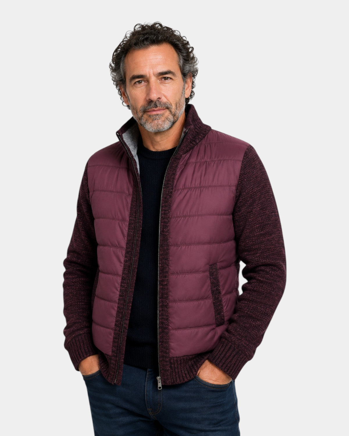 Aaron | Chaqueta cálida de cuello alto