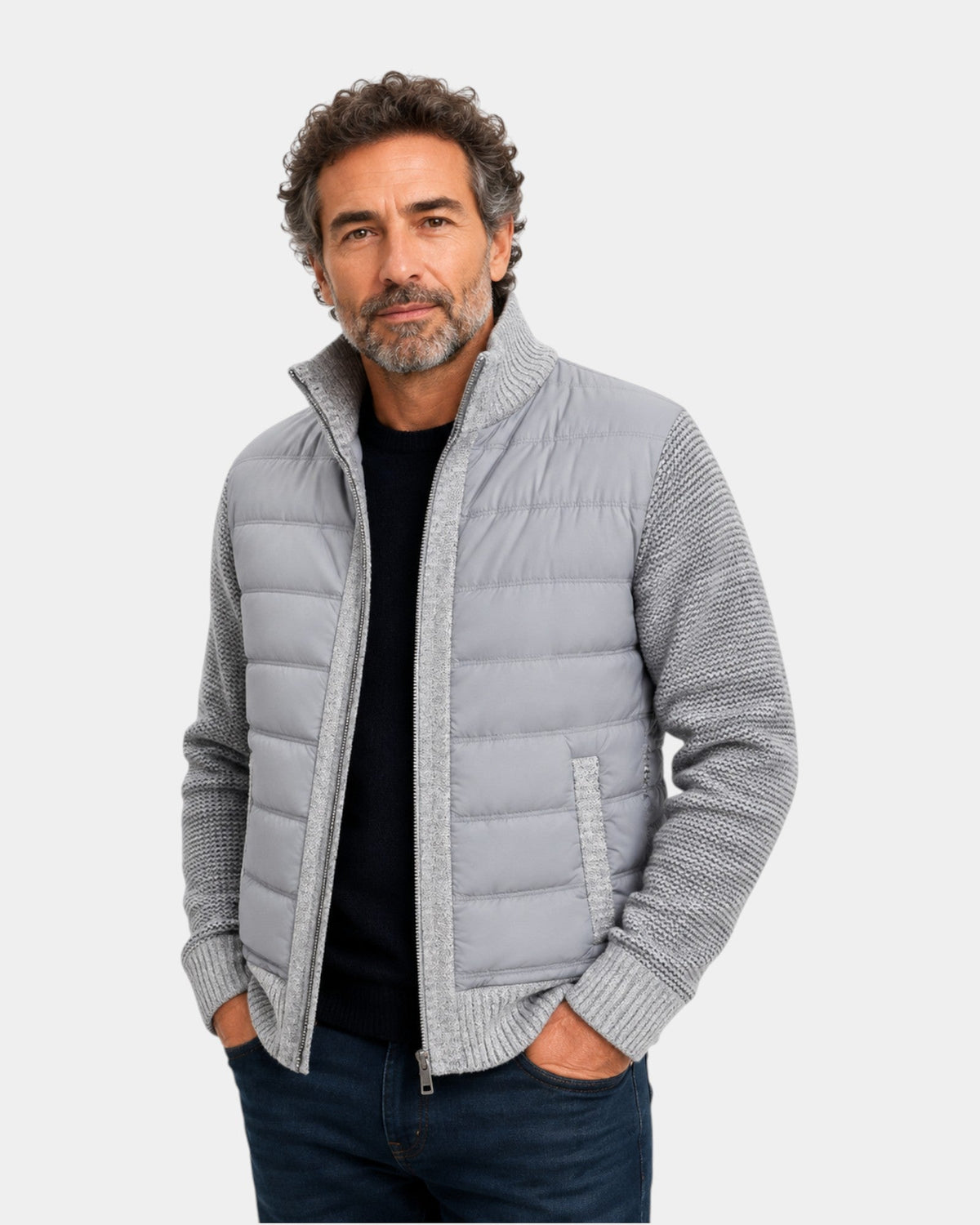 Aaron | Chaqueta cálida de cuello alto