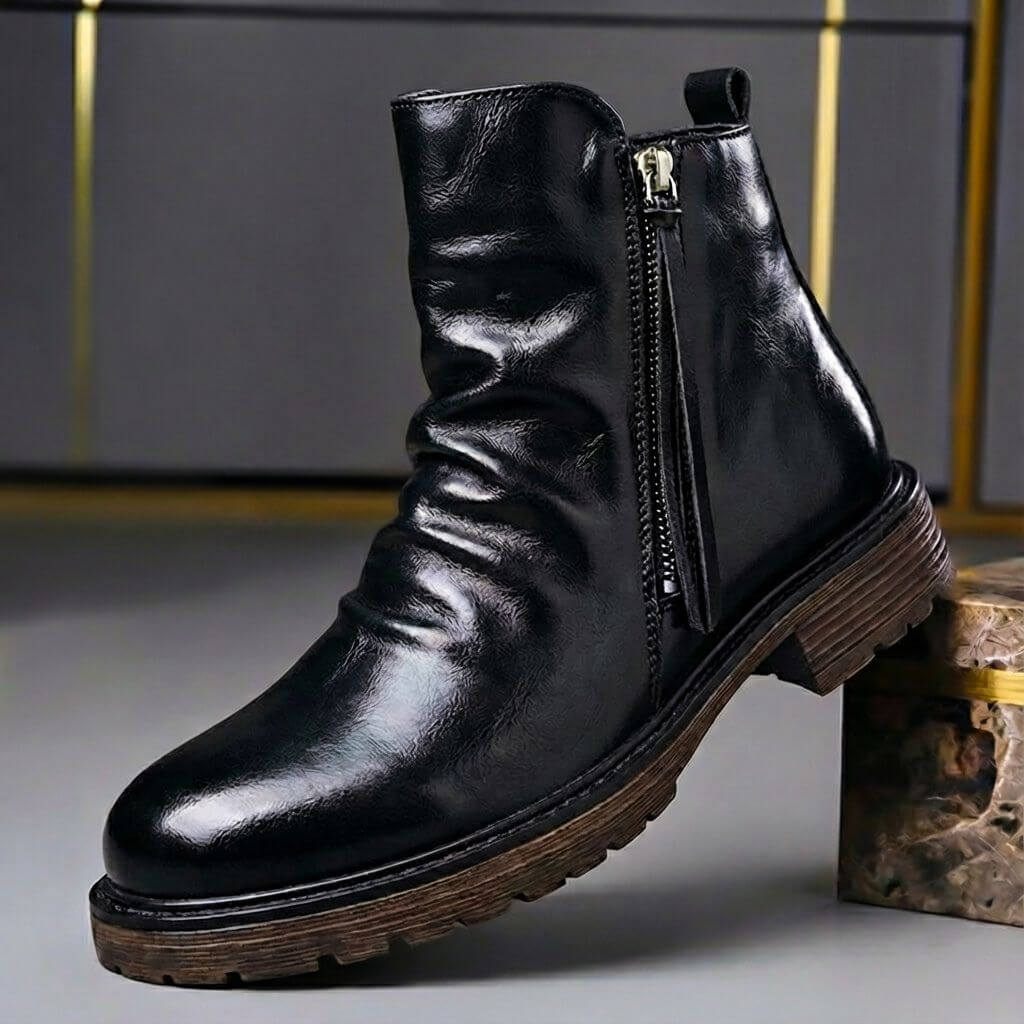 Walter | Botas de cuero italiano