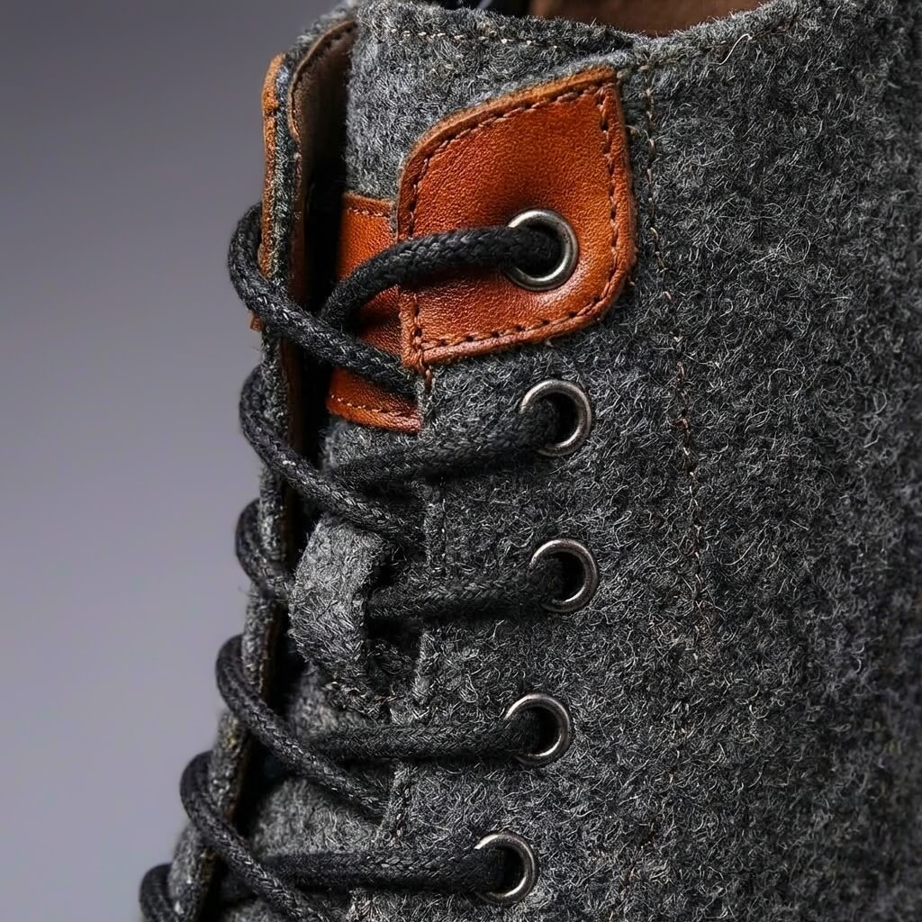 Fletcher | Botas de lana y cuero Prestige