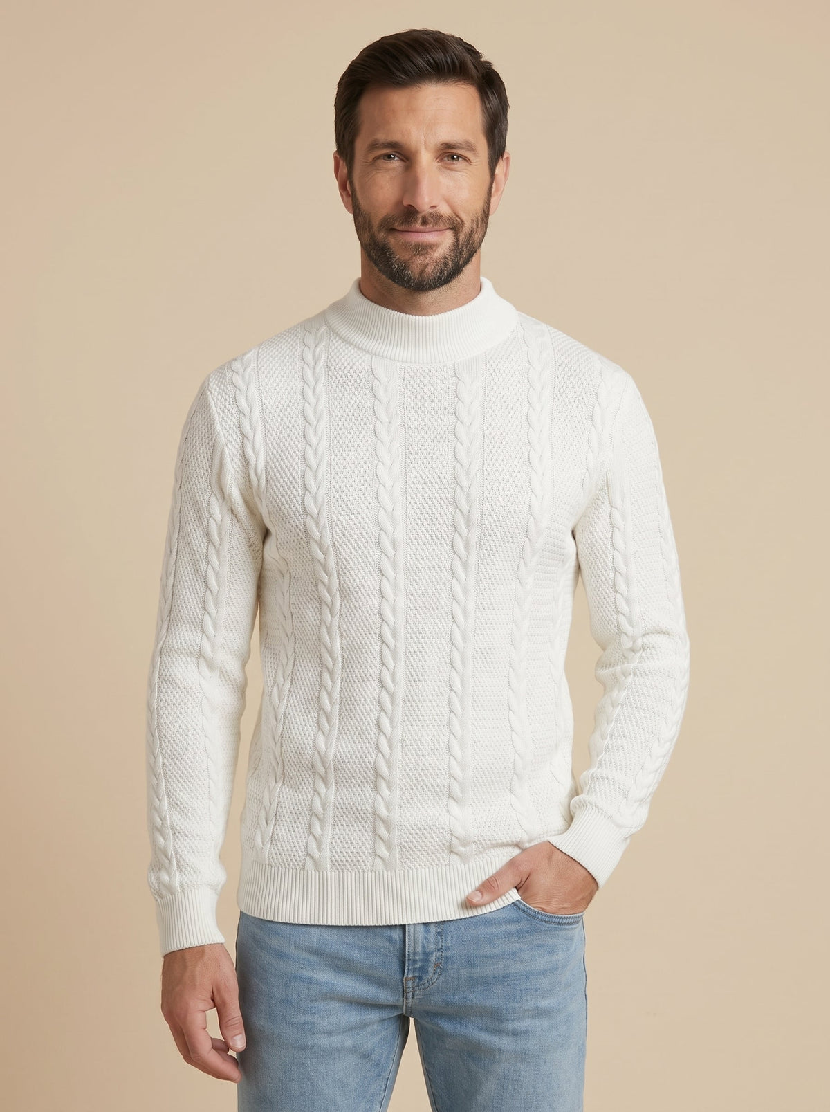 Fabio | Jersey de Ochos de Cuello Alto