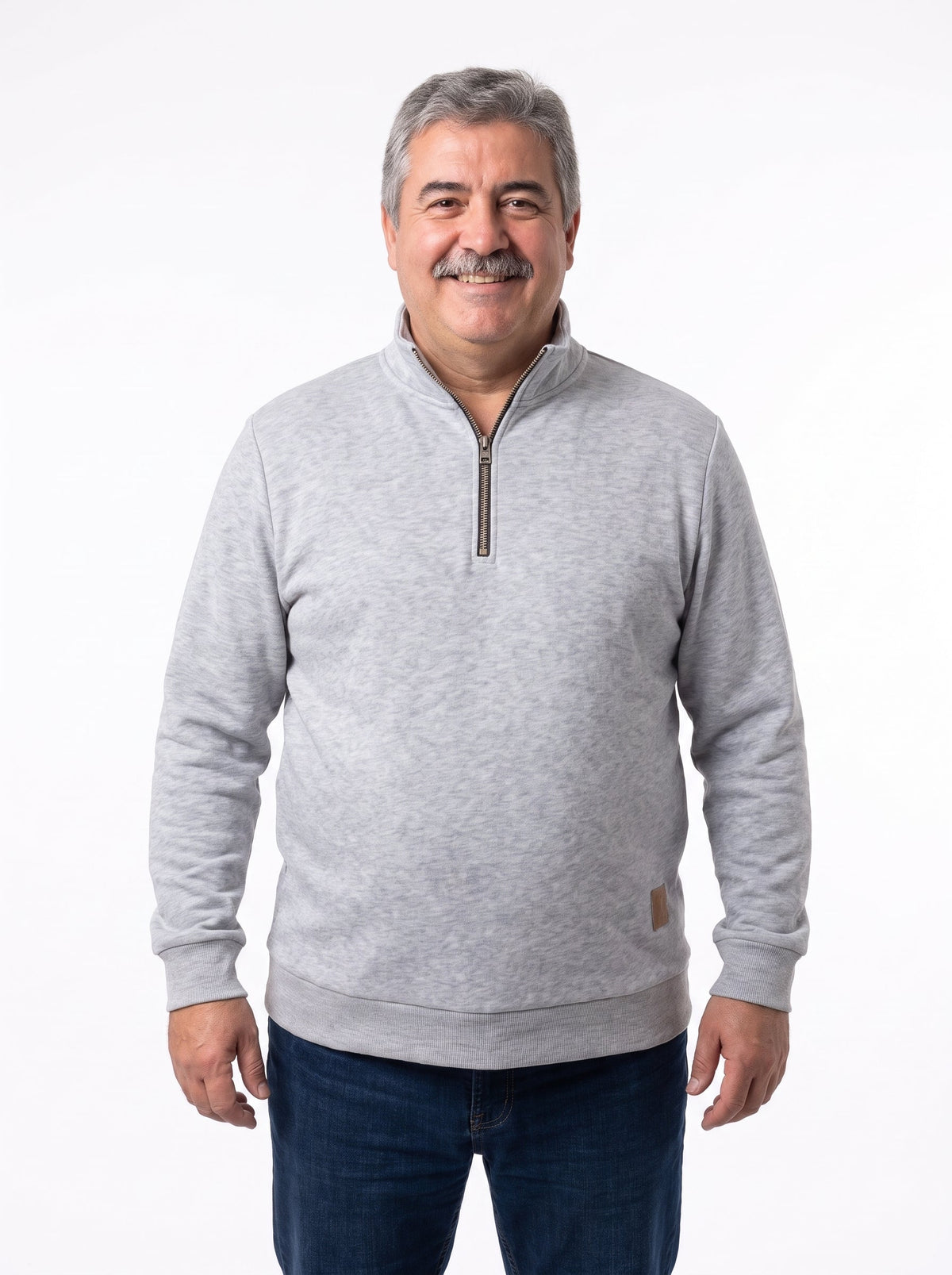Rocco | Jersey de Cuello Alto con Cremallera