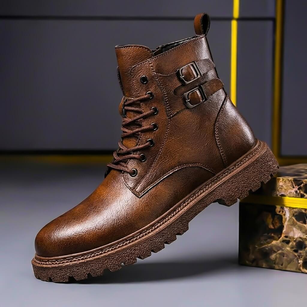 Griffin | Botas de cuero auténtico