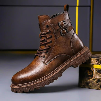Griffin | Botas de cuero auténtico
