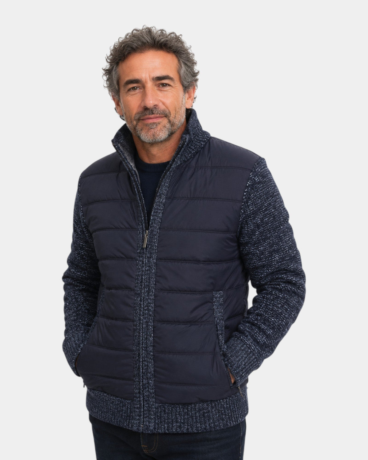 Aaron | Chaqueta cálida de cuello alto
