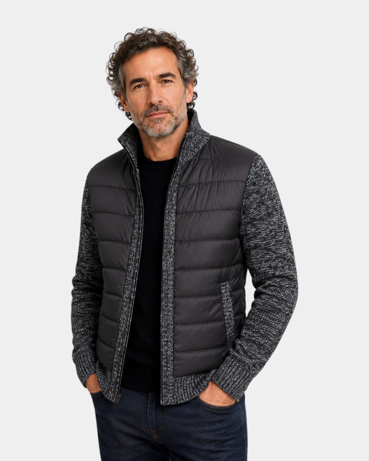 Aaron | Chaqueta cálida de cuello alto