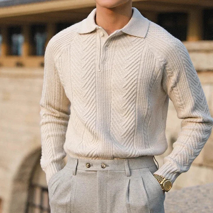 Gianni | Jersey de punto con cuello polo