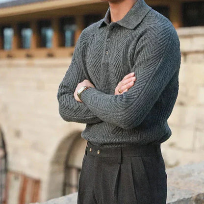 Gianni | Jersey de punto con cuello polo