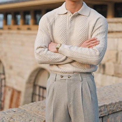 Gianni | Jersey de punto con cuello polo