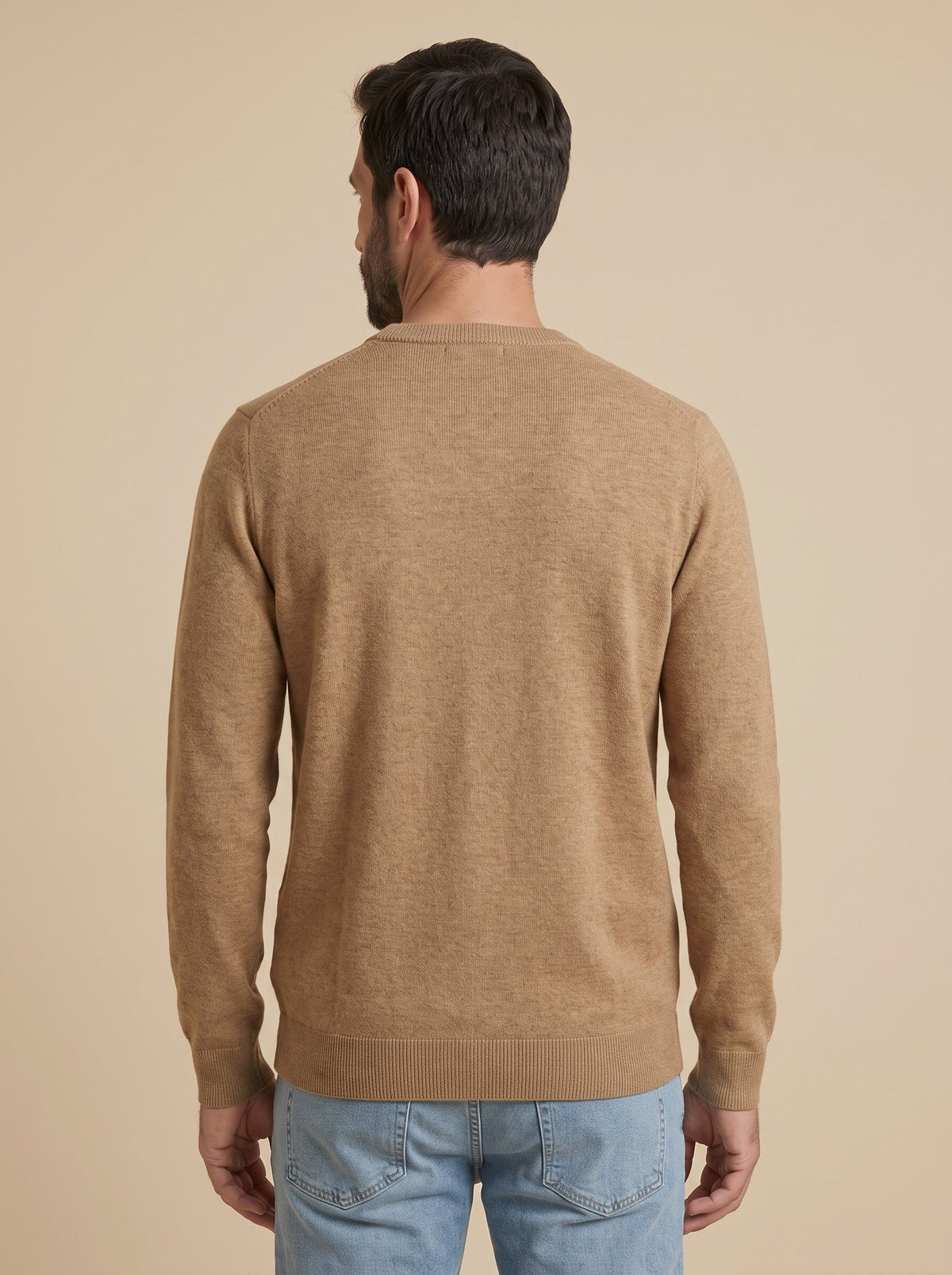 Alberto | Jersey Básico de Cuello Redondo