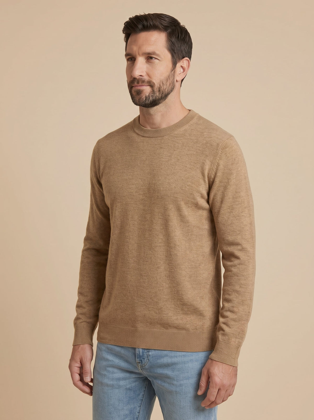 Alberto | Jersey Básico de Cuello Redondo