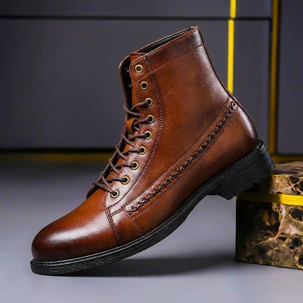 Thomas | Botas de cuero auténtico