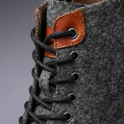 Fletcher | Botas de lana y cuero Prestige