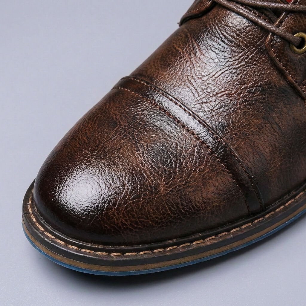 Jake | Botas de cuero bicolor
