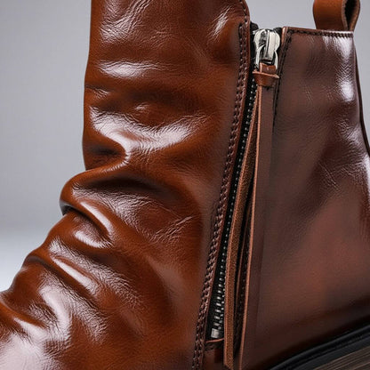 Walter | Botas de cuero italiano