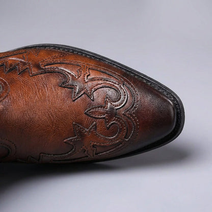 Hawkins | Botas de cuero auténtico