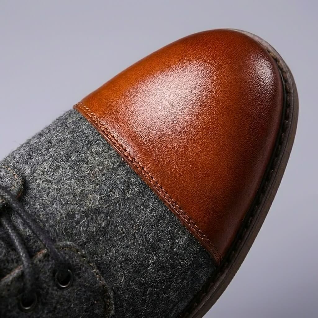 Fletcher | Botas de lana y cuero Prestige