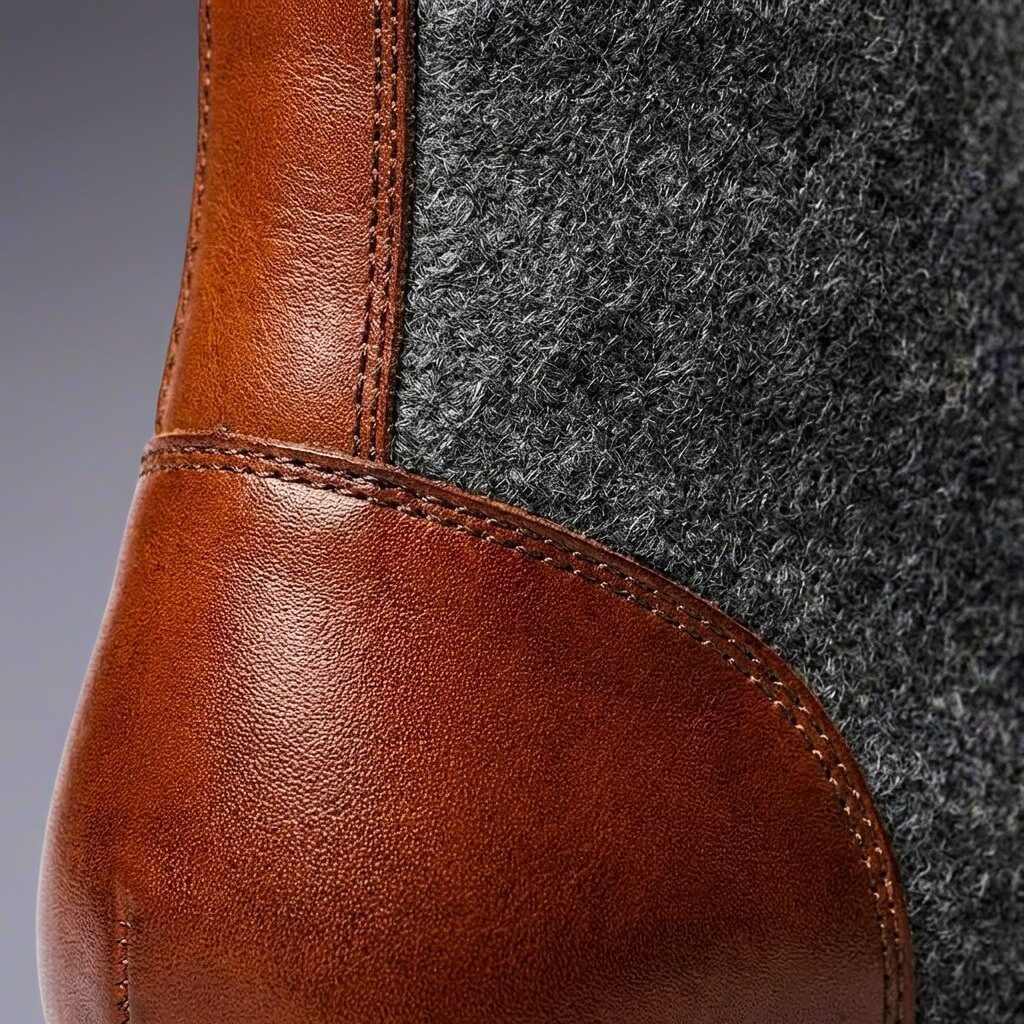 Fletcher | Botas de lana y cuero Prestige