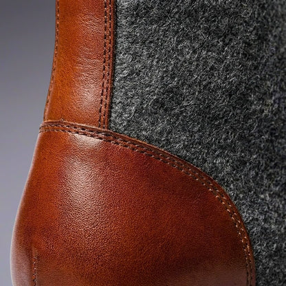 Fletcher | Botas de lana y cuero Prestige