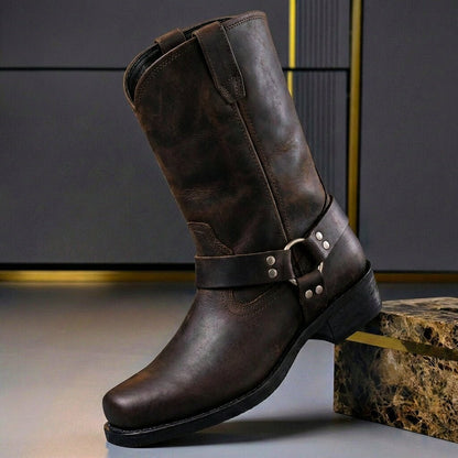 Victor | Botas de cuero auténtico