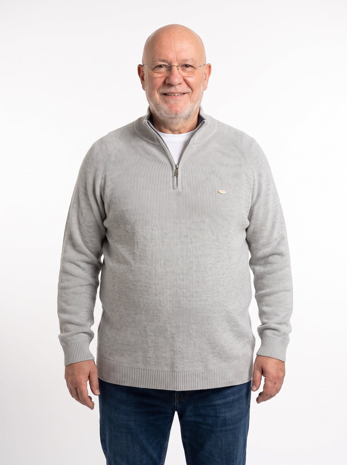 Emilio | Jersey con Relieve y Cremallera