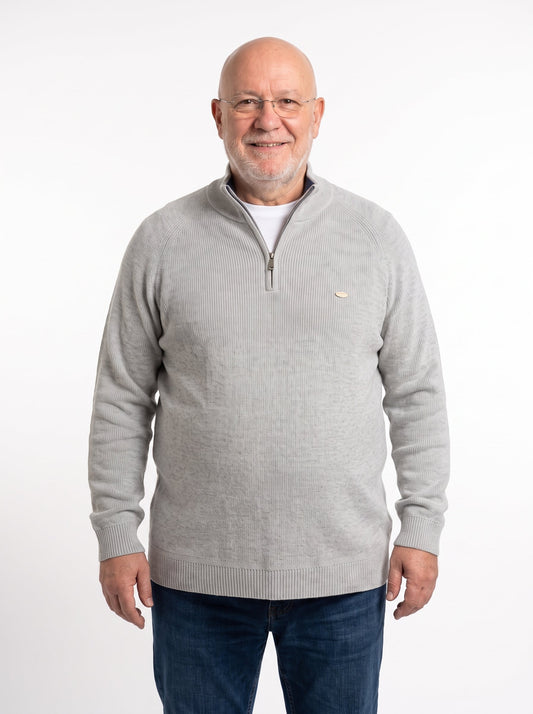 Emilio | Jersey con Relieve y Cremallera
