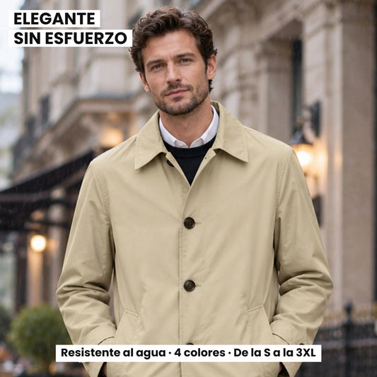 Enzo | Gabardina Corta de Hombre