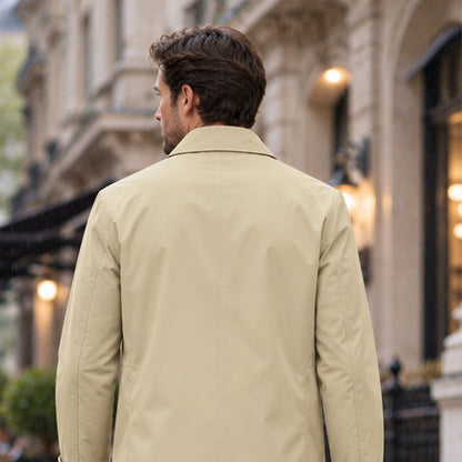 Enzo | Gabardina Corta de Hombre