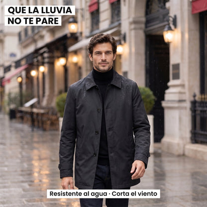 Enzo | Gabardina Corta de Hombre
