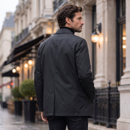 Enzo | Gabardina Corta de Hombre