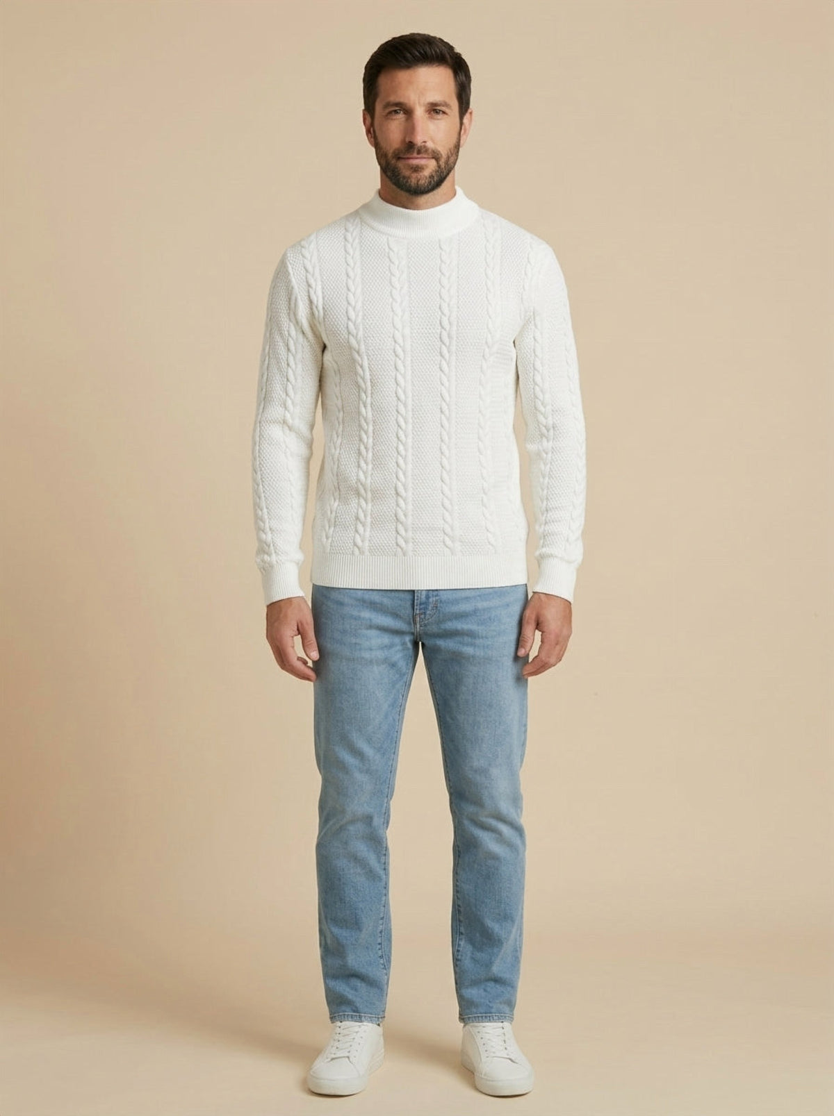 Fabio | Jersey de Ochos de Cuello Alto