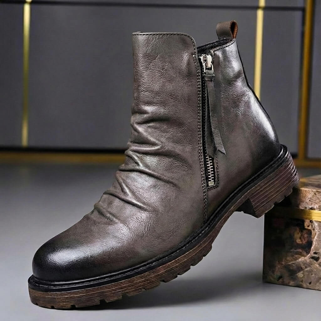 Walter | Botas de cuero italiano