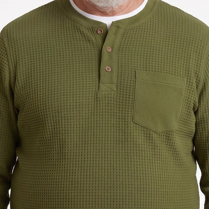 Luca | Jersey de Botones con Relieve
