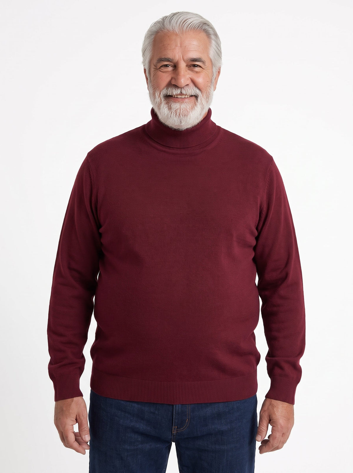 Riccardo | Jersey Fino de Cuello Alto