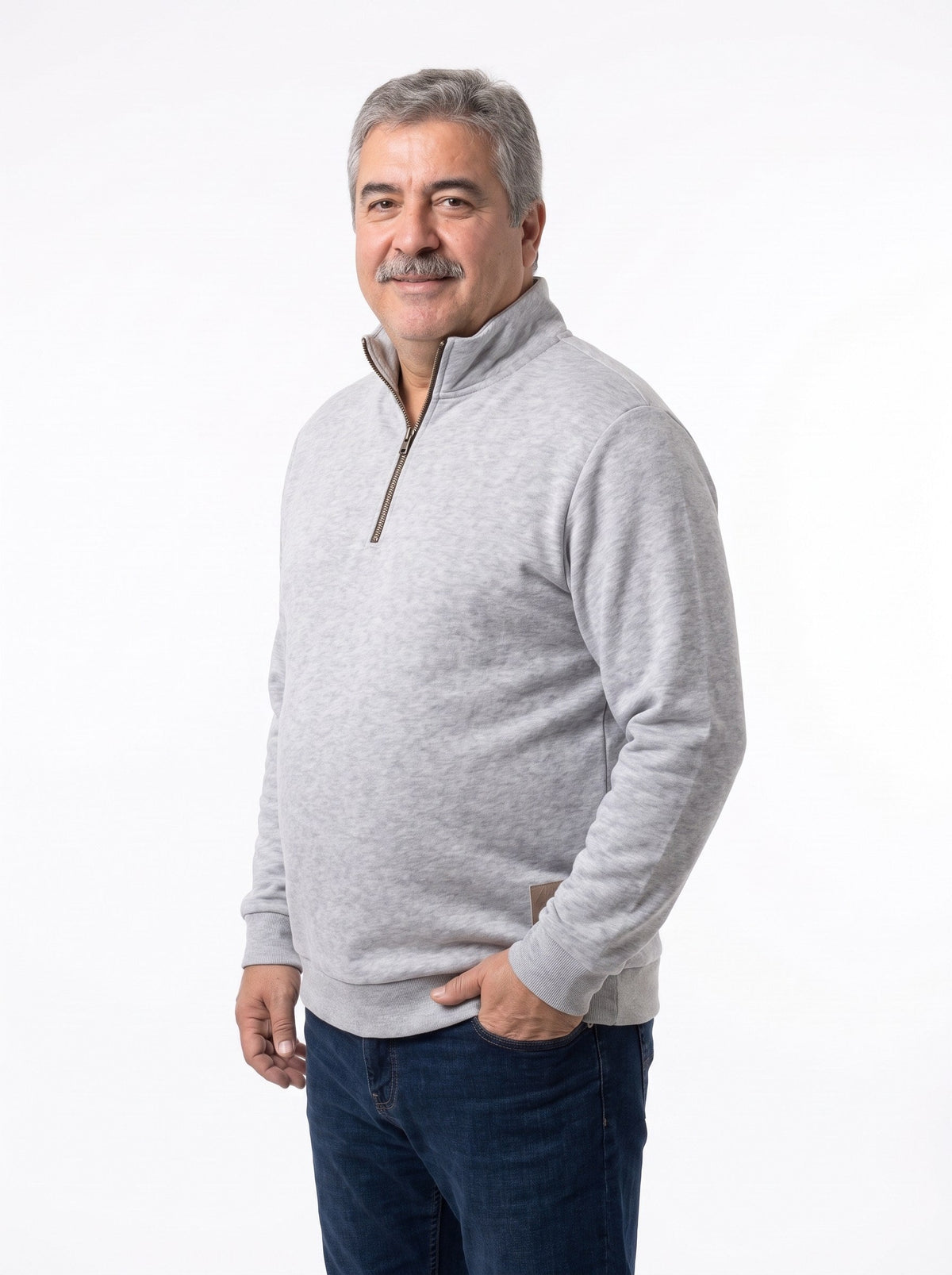 Rocco | Jersey de Cuello Alto con Cremallera