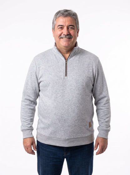 Rocco | Jersey de Cuello Alto con Cremallera
