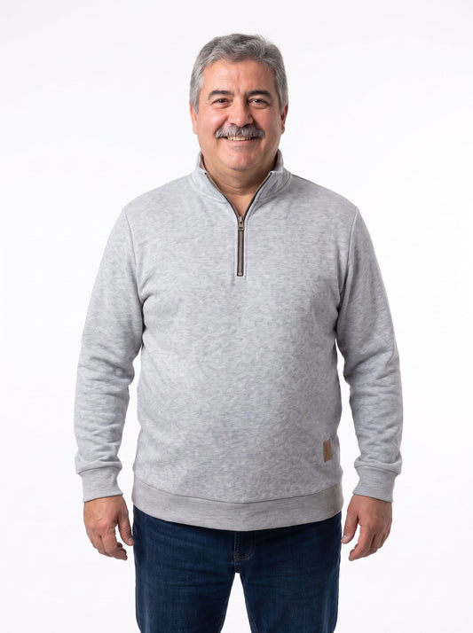 Rocco | Jersey de Cuello Alto con Cremallera