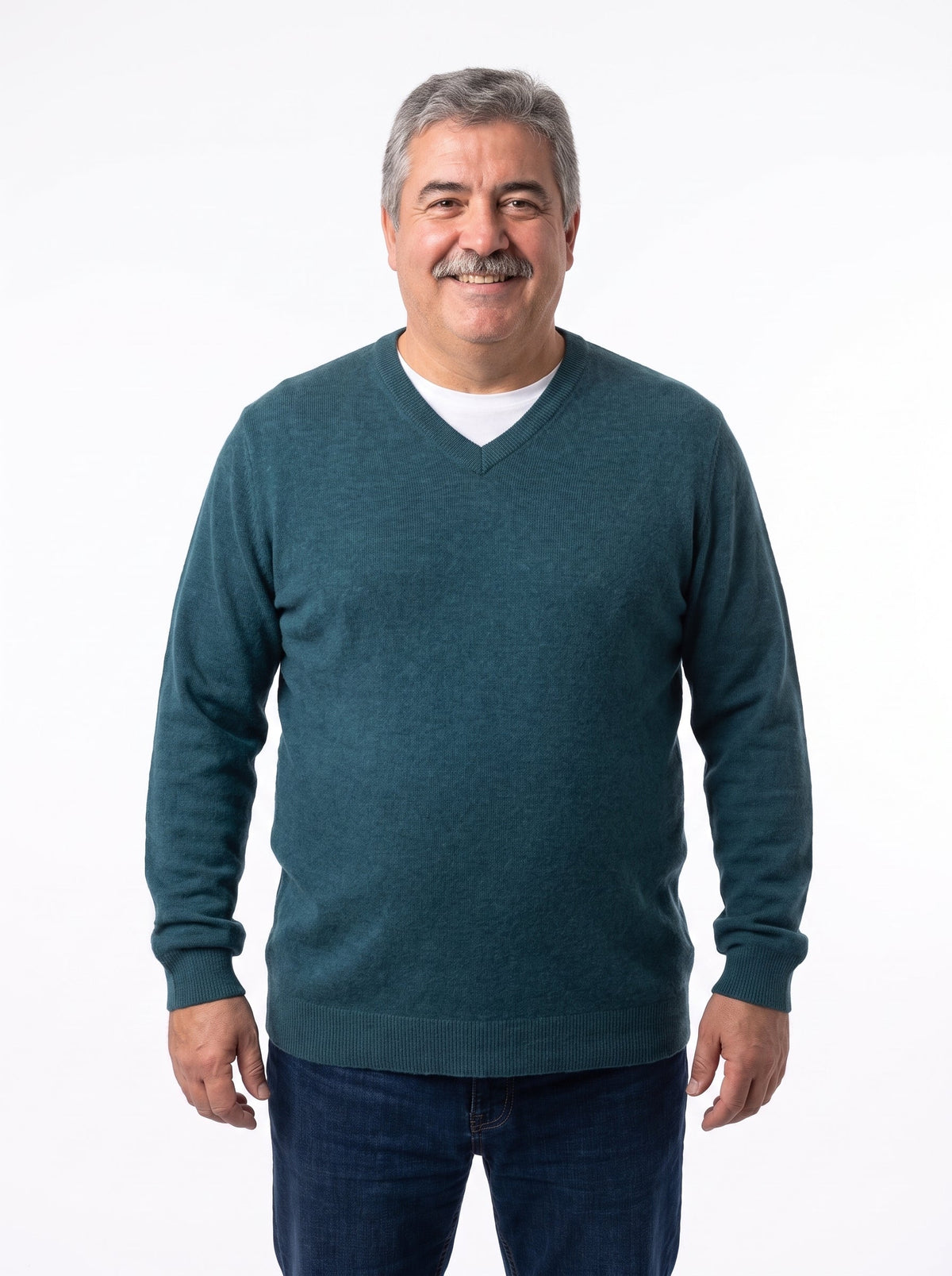 Stefano | Jersey de Cuello de Pico